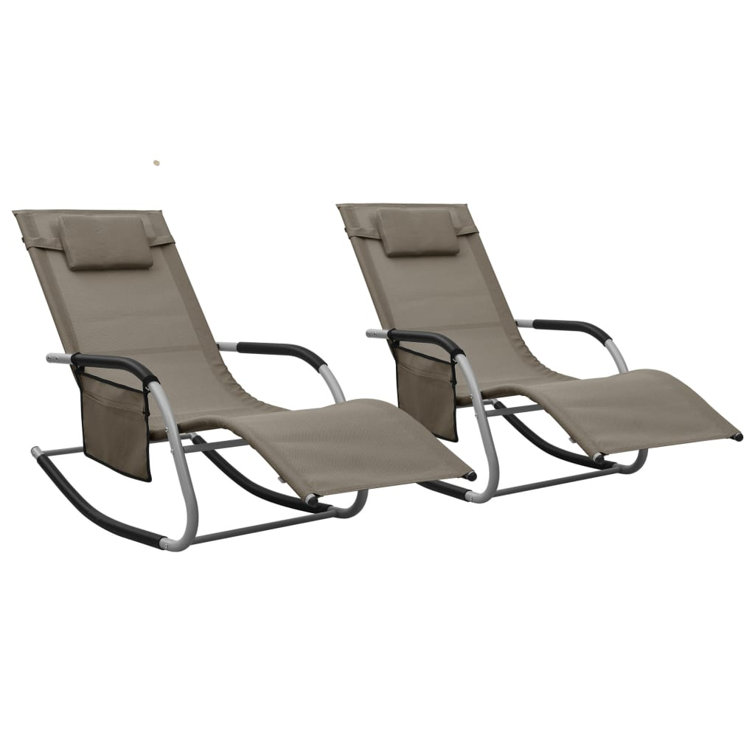 Latitude Run® Avier Outdoor Wicker Chaise Lounge Wayfair